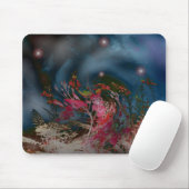 Midnight Fantasy Mousepad Muismat (Met muis)
