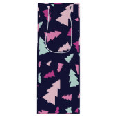 Midnight Feestelijke Wijn Gift Bag Cadeautas (Voorkant)