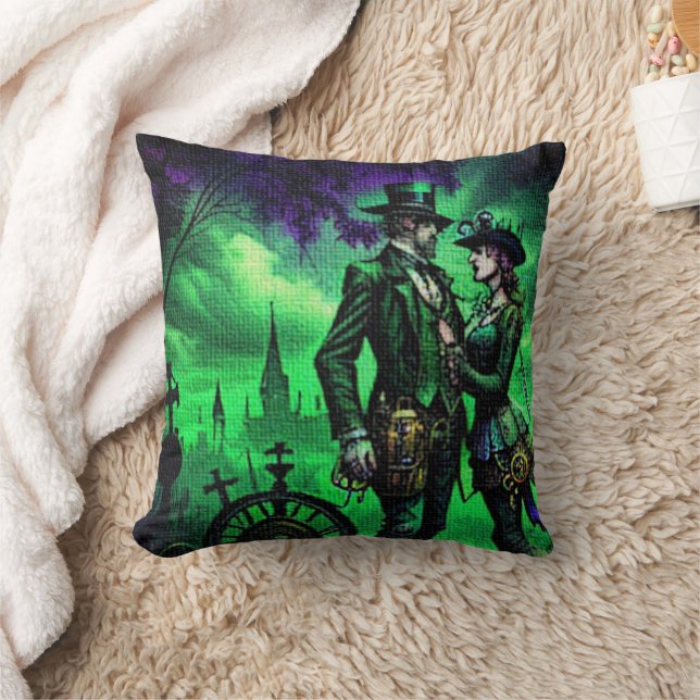 Midnight Fel-Mist (SteamPunk): Kussen (Deken)