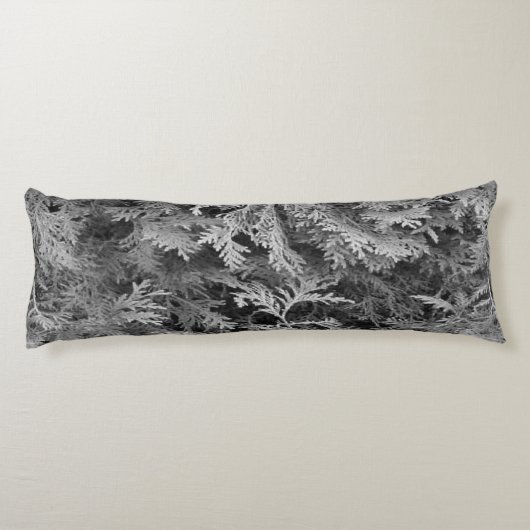 Midnight Fern Lichaamskussen (Achterkant)