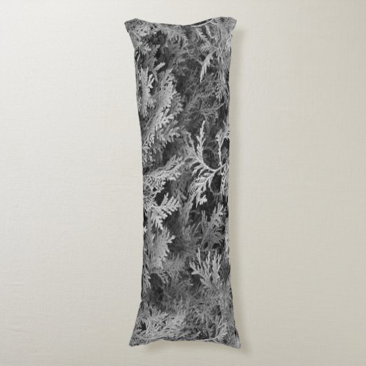 Midnight Fern Lichaamskussen (Voorkant Verticaal)