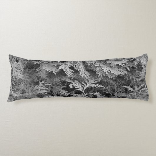 Midnight Fern Lichaamskussen (Voorkant)