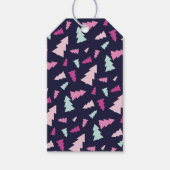 Midnight Festive Forest Gift Label Cadeaulabel (Voorkant)