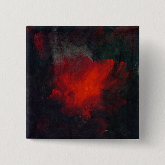 Midnight Fire-Button Vierkante Button 5,1 Cm (Voorkant)