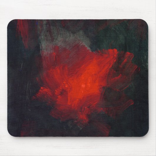 Midnight Fire Mousepad Muismat (Voorkant)