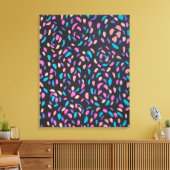 Midnight Flight Colorful Print (Insitu (Woonkamer))