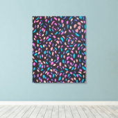 Midnight Flight Colorful Print (Insitu (Houten vloer))