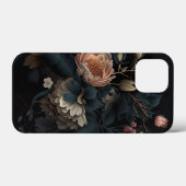 Midnight Floral Case-Mate iPhone Case (Achterkant (horizontaal))