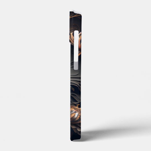 Midnight Floral Case-Mate iPhone Case (Achterkant / Links)