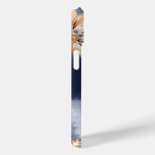 Midnight Floral Elegance Telefoon Case (Achterkant / Rechts)