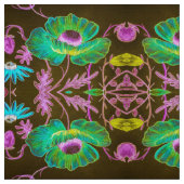 Midnight Floral Stof (Swatch)