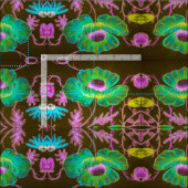Midnight Floral Stof (Delen)