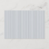  Midnight Floral Wedding Direction Card Informatiekaartje (Achterkant)