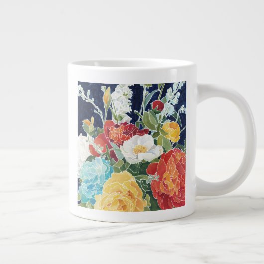 Midnight Florals I Grote Koffiekop (Rechts)