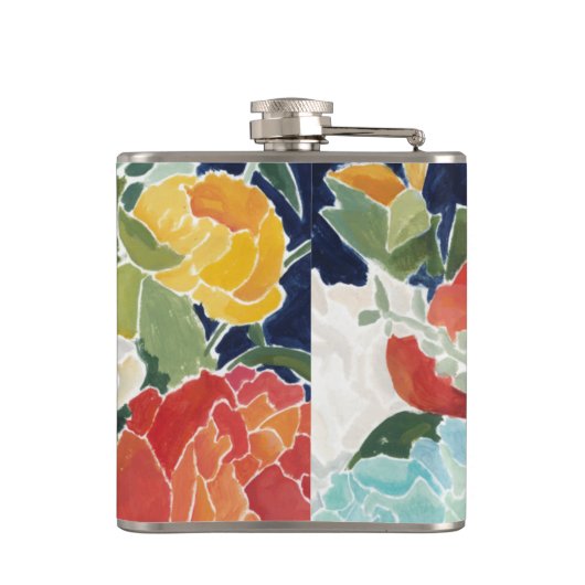 Midnight Florals I Heupfles (Achterkant)