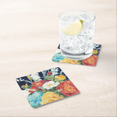 Midnight Florals I Kartonnen Onderzetters (Insitu)