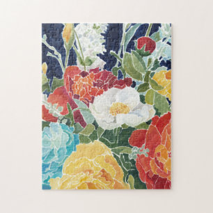 Midnight Florals I Legpuzzel