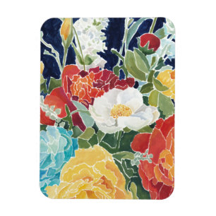 Midnight Florals I Magneet