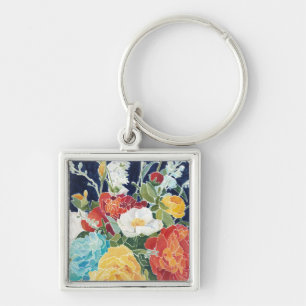 Midnight Florals I Sleutelhanger