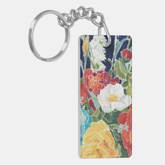 Midnight Florals I Sleutelhanger (Voorkant Links)
