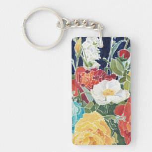Midnight Florals I Sleutelhanger