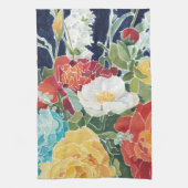 Midnight Florals I Theedoek (Verticaal)