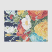 Midnight Florals I Tissuepapier (Voorkant)