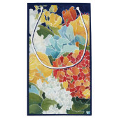 Midnight Florals II Klein Cadeauzakje (Achterkant)