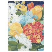 Midnight Florals II Klembord (Achterkant)