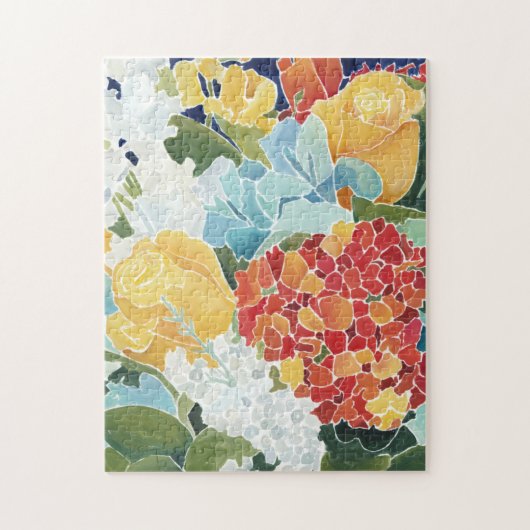 Midnight Florals II Legpuzzel (Verticaal)