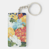 Midnight Florals II Sleutelhanger (achterkant)