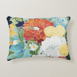 Midnight Florals III Accent Kussen