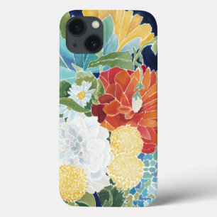 Midnight Florals III iPhone 13 Hoesje