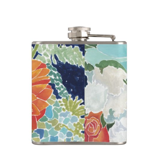 Midnight Florals III Heupfles (Achterkant)