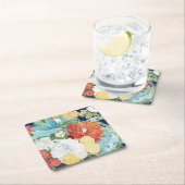 Midnight Florals III Kartonnen Onderzetters (Insitu)