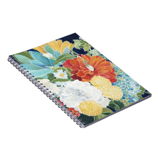 Midnight Florals III Notitieboek (Rechterzijde)