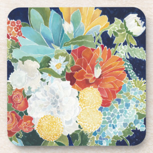Midnight Florals III Onderzetter