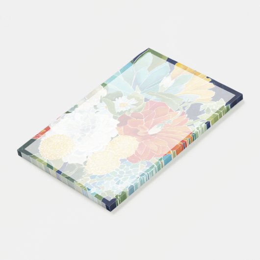 Midnight Florals III Post-it® Notes (Schuin)