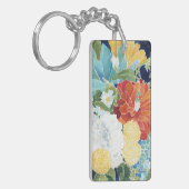 Midnight Florals III Sleutelhanger (Voorkant Links)