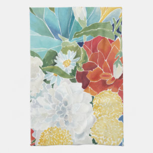 Midnight Florals III Theedoek