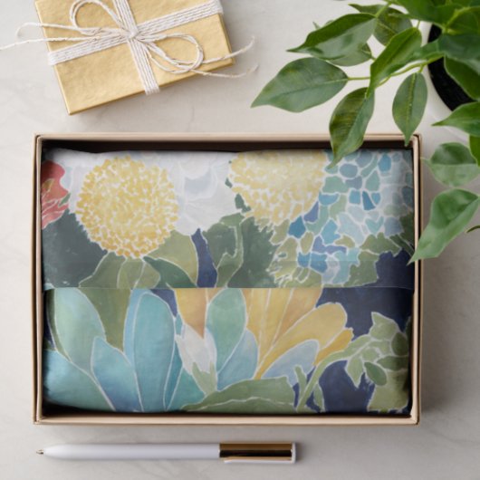 Midnight Florals III Tissuepapier (Geschenk)