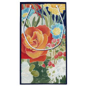 Midnight Florals IV Klein Cadeauzakje (Achterkant)