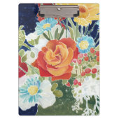 Midnight Florals IV Klembord (Voorkant)