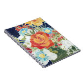 Midnight Florals IV Notitieboek (Rechterzijde)