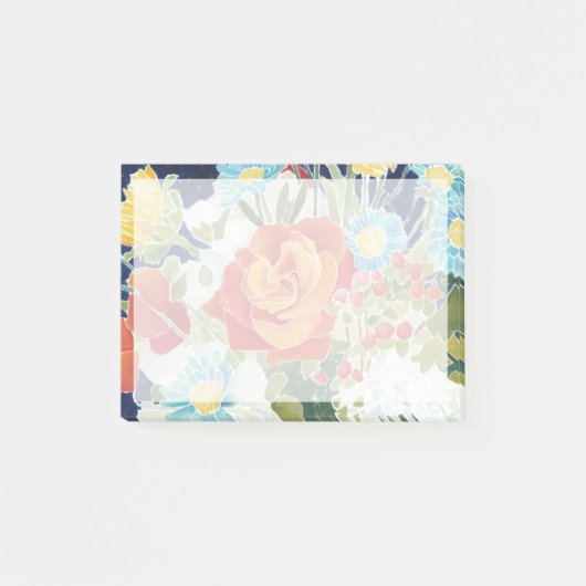Midnight Florals IV Post-it® Notes (Voorkant)