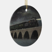 Midnight Florida locomotief Keramisch Ornament (Rechts)
