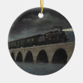 Midnight Florida locomotief Keramisch Ornament (Voorkant)