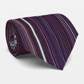 Midnight Flower Stropdas (Opgerold)