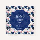 Midnight Flowers Notitieboek (Voorkant)