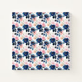 Midnight Flowers Notitieboek (Achterkant)